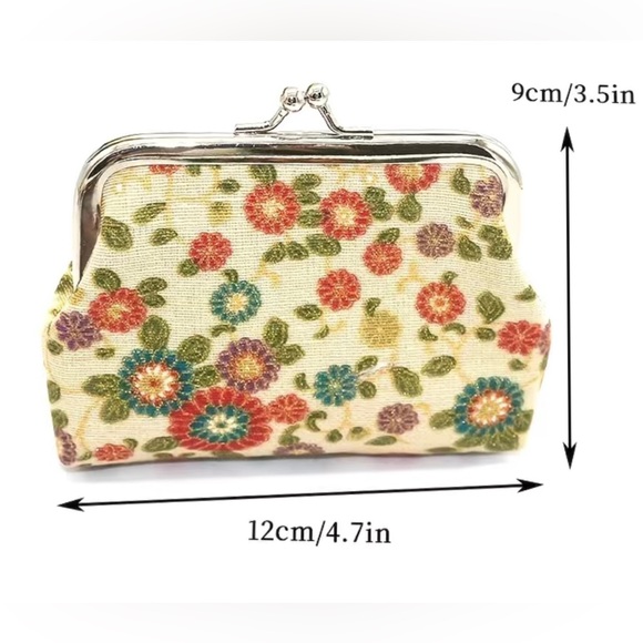 NIB~Mini Vintage Style Coin Purse - Picture 2 of 2